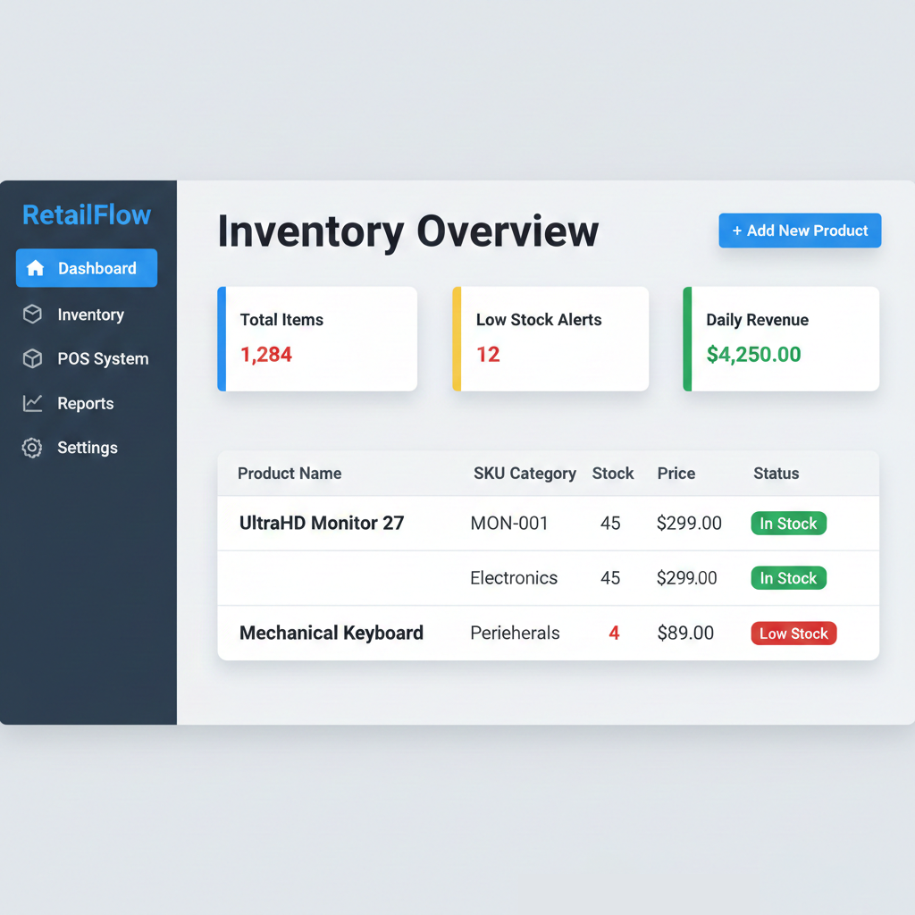 Inventory & Retail Management System